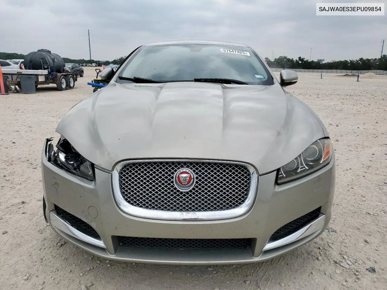 2014 Jaguar Xf VIN: SAJWA0ES3EPU09854 Lot: 57647425