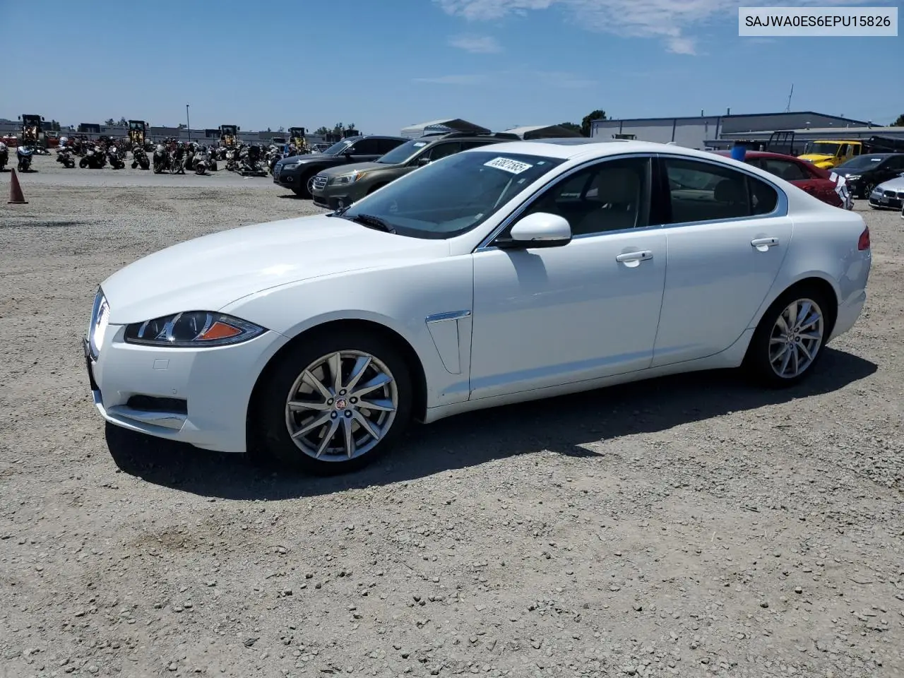 2014 Jaguar Xf VIN: SAJWA0ES6EPU15826 Lot: 63821585
