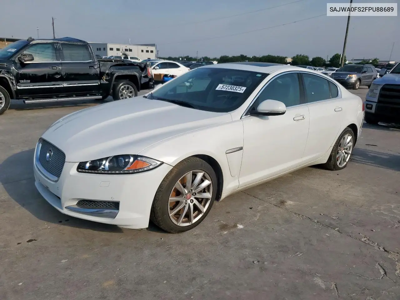 2015 Jaguar Xf 2.0T Premium VIN: SAJWA0FS2FPU88689 Lot: 57230325