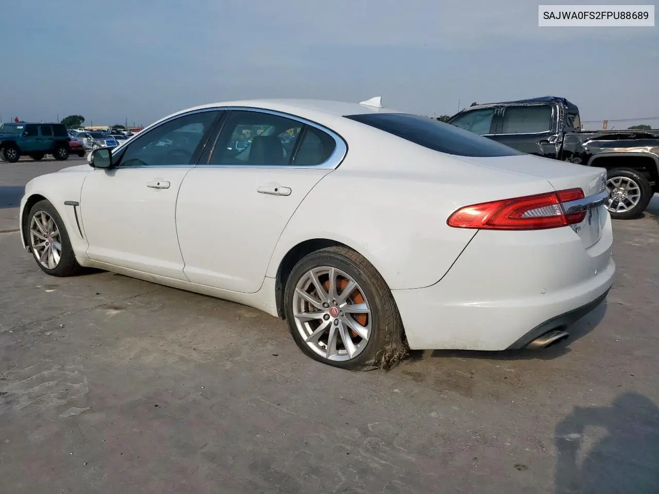 2015 Jaguar Xf 2.0T Premium VIN: SAJWA0FS2FPU88689 Lot: 57230325