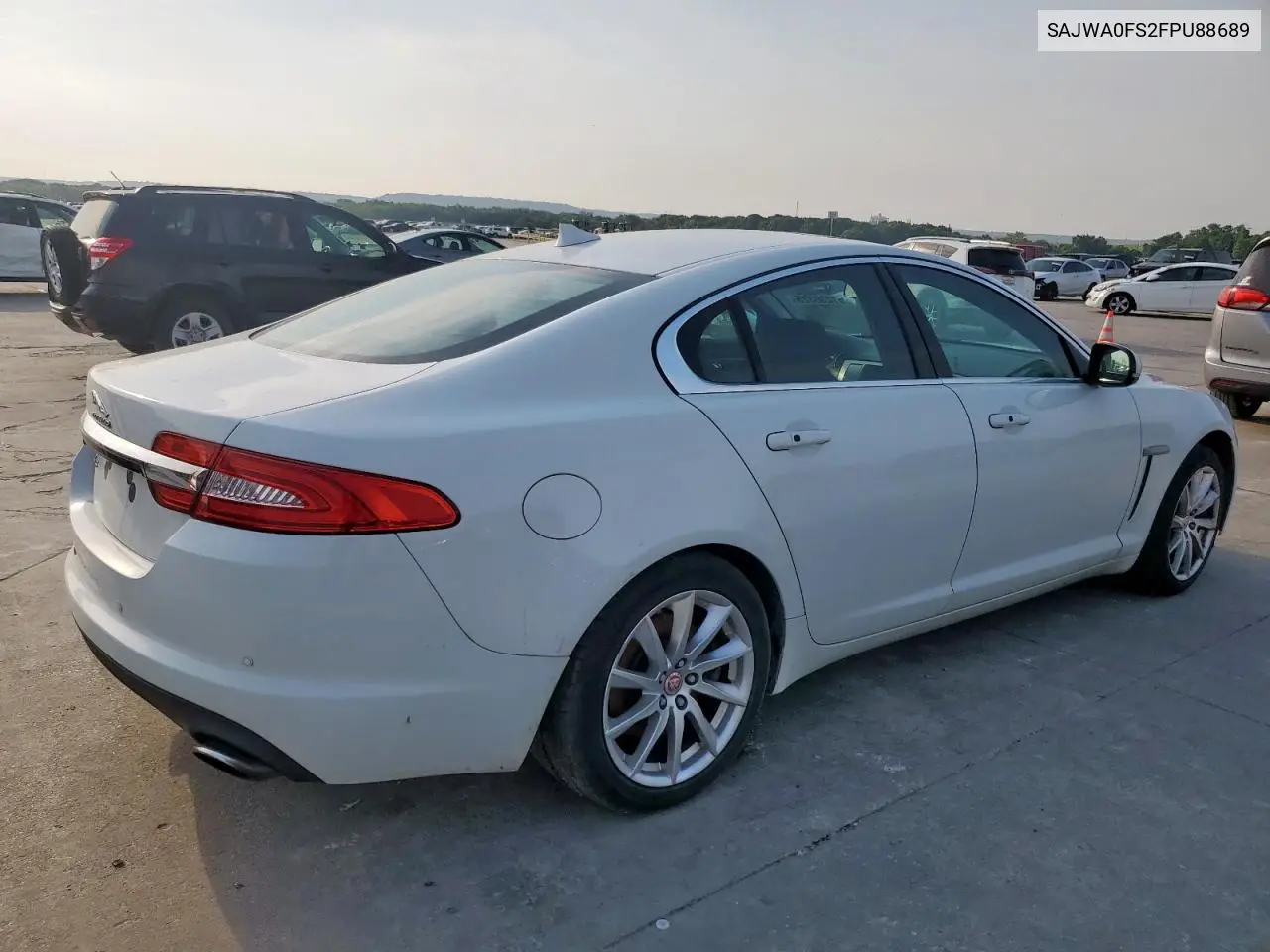 2015 Jaguar Xf 2.0T Premium VIN: SAJWA0FS2FPU88689 Lot: 57230325