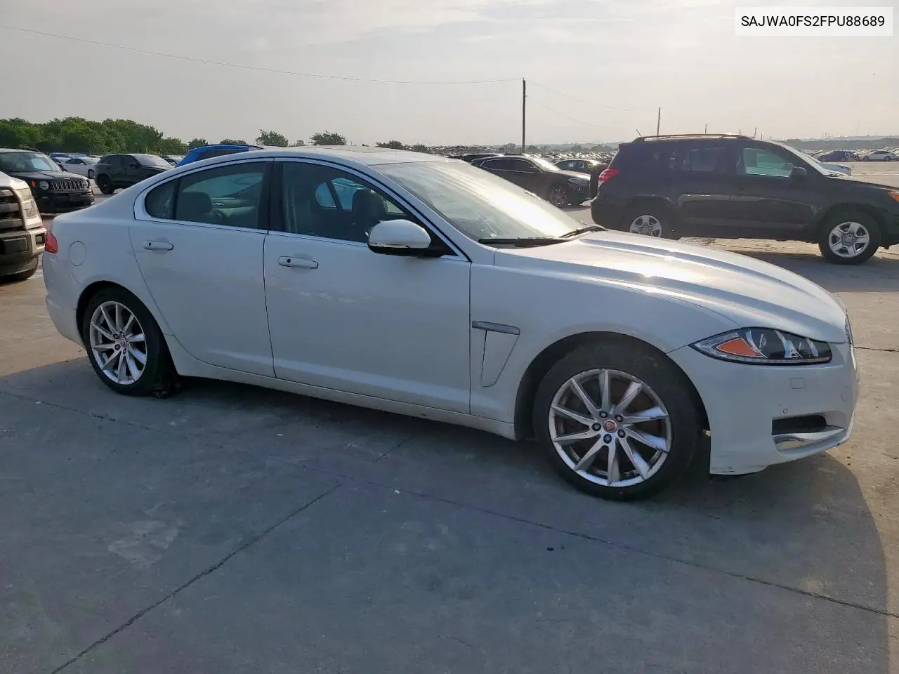 2015 Jaguar Xf 2.0T Premium VIN: SAJWA0FS2FPU88689 Lot: 57230325
