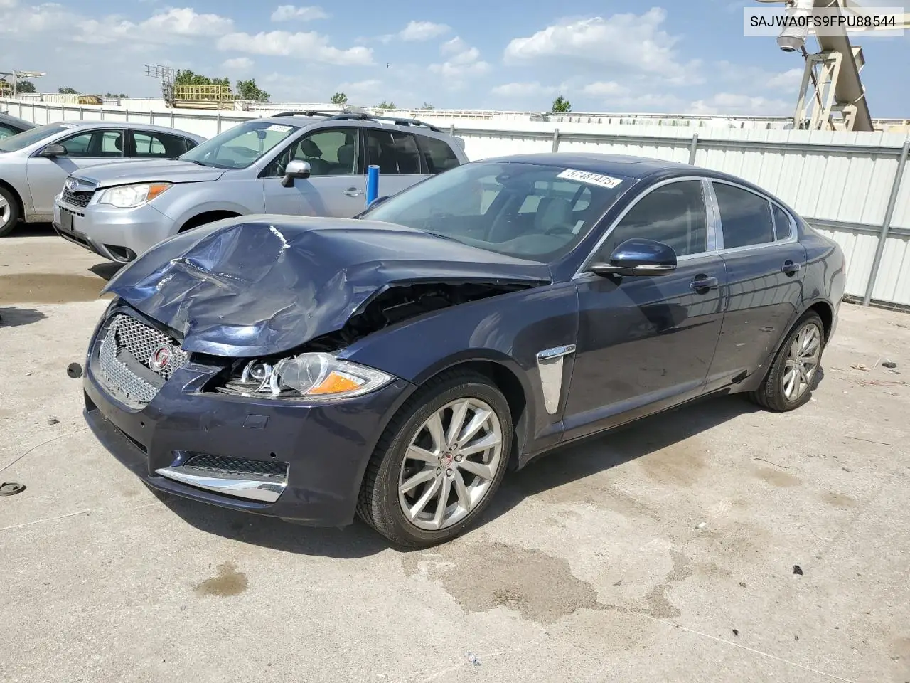 2015 Jaguar Xf 2.0T Premium VIN: SAJWA0FS9FPU88544 Lot: 57487475