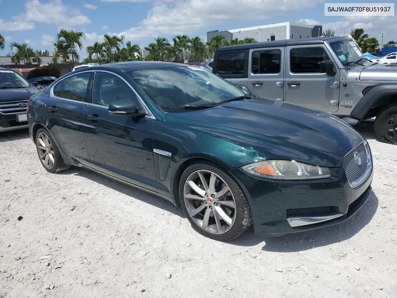 2015 Jaguar Xf 3.0 Sport VIN: SAJWA0F70F8U51937 Lot: 57846225