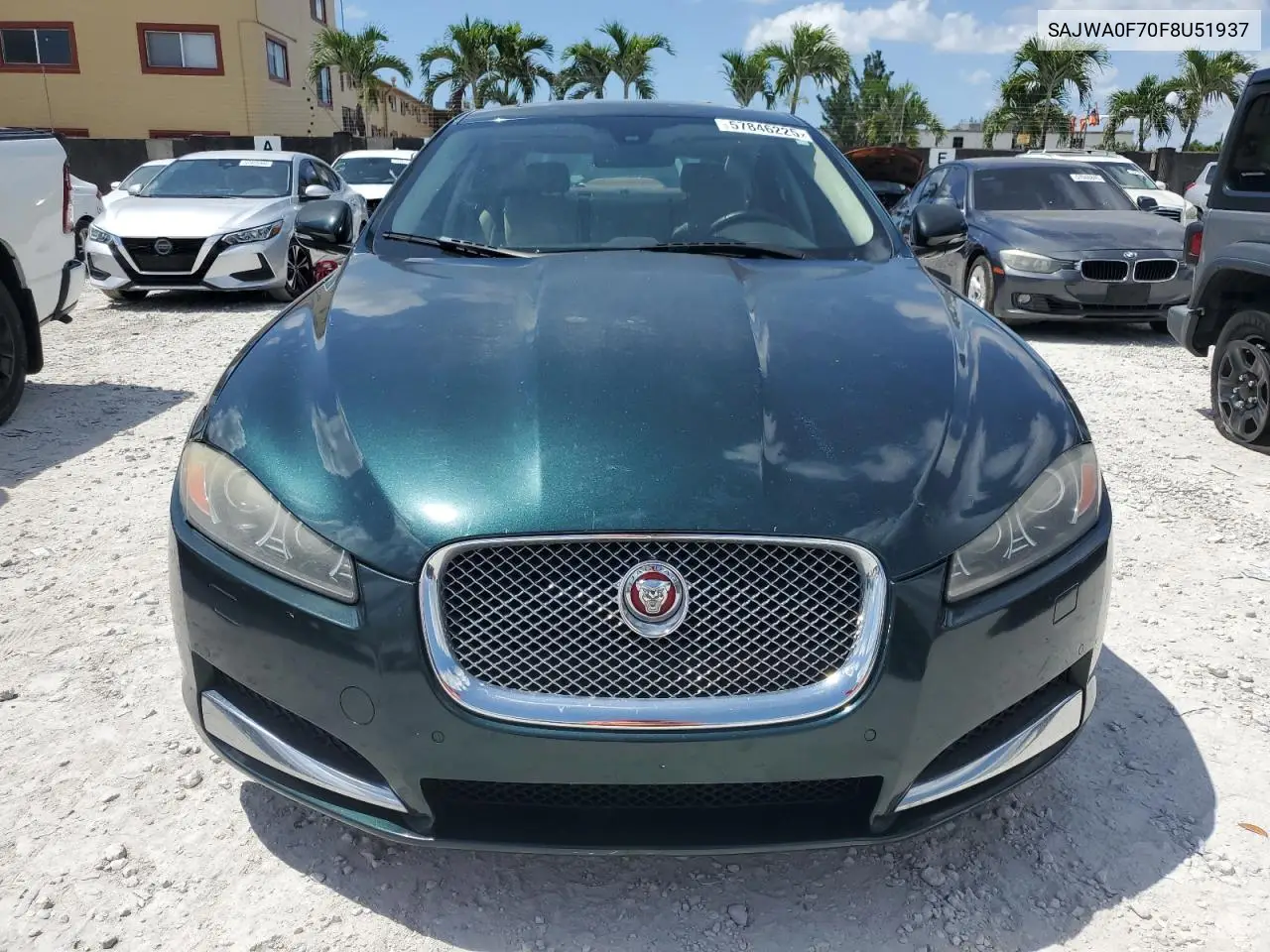 2015 Jaguar Xf 3.0 Sport VIN: SAJWA0F70F8U51937 Lot: 57846225