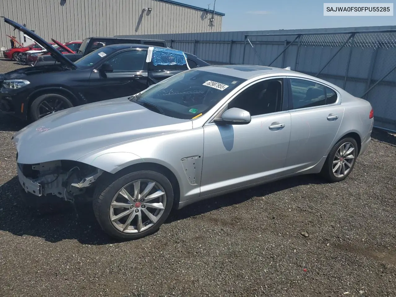 2015 Jaguar Xf 2.0T Premium VIN: SAJWA0FS0FPU55285 Lot: 62987955