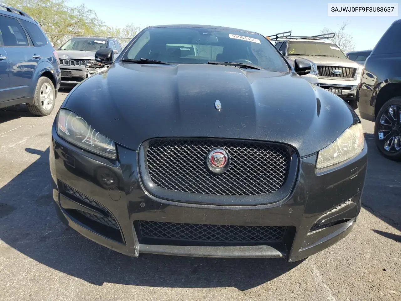 2015 Jaguar Xf 3.0 Sport Awd VIN: SAJWJ0FF9F8U88637 Lot: 63064355