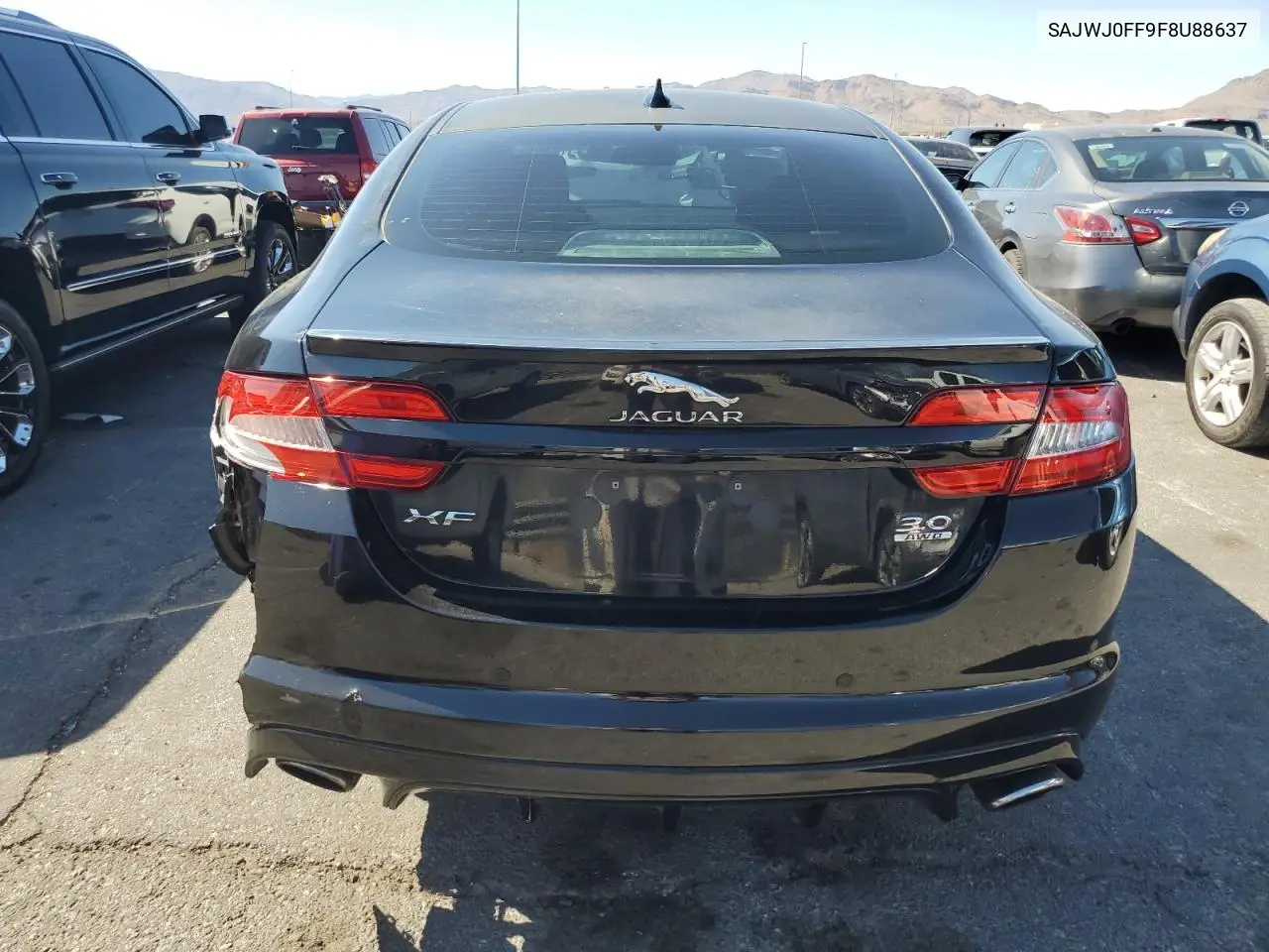 2015 Jaguar Xf 3.0 Sport Awd VIN: SAJWJ0FF9F8U88637 Lot: 63064355