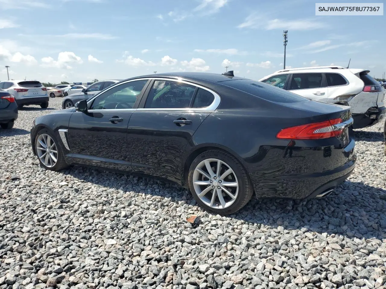 2015 Jaguar Xf 3.0 Sport VIN: SAJWA0F75F8U77367 Lot: 64336075