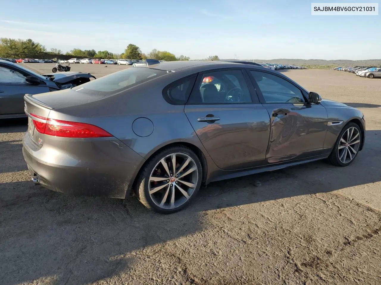 2016 Jaguar Xf S VIN: SAJBM4BV6GCY21031 Lot: 53483155