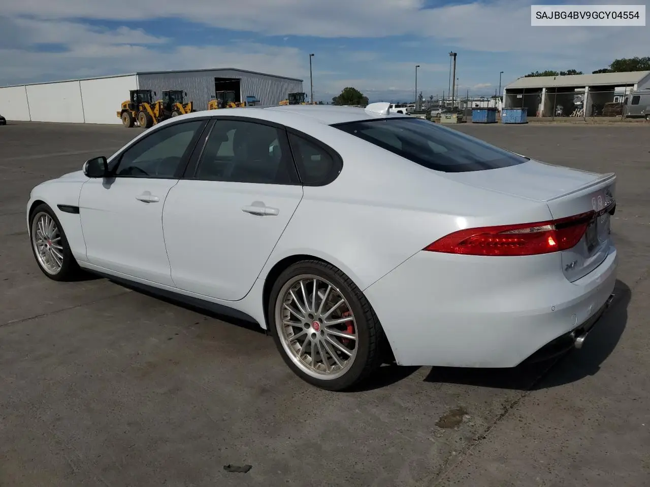 2016 Jaguar Xf S VIN: SAJBG4BV9GCY04554 Lot: 57084055