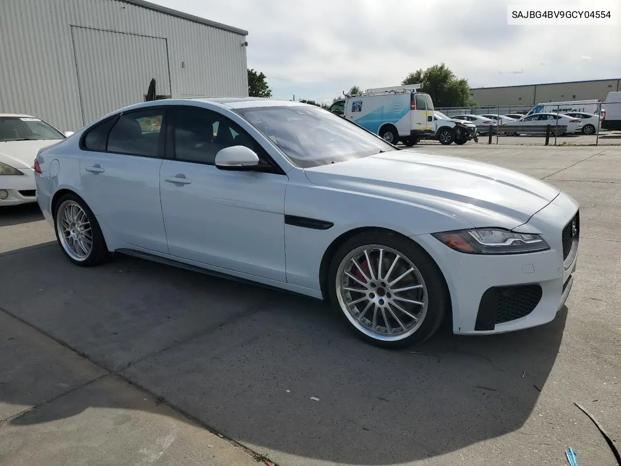 2016 Jaguar Xf S VIN: SAJBG4BV9GCY04554 Lot: 57084055