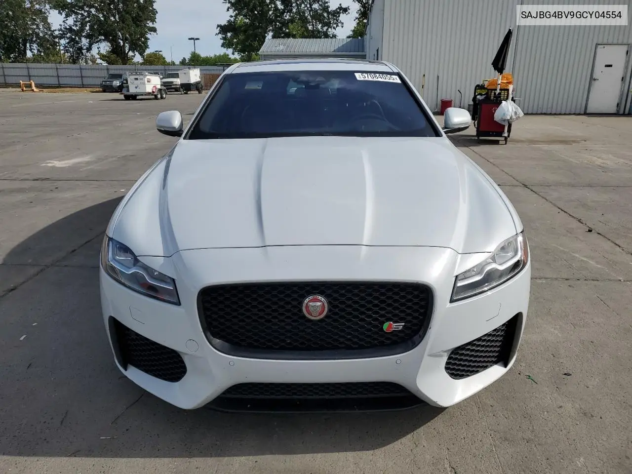 2016 Jaguar Xf S VIN: SAJBG4BV9GCY04554 Lot: 57084055