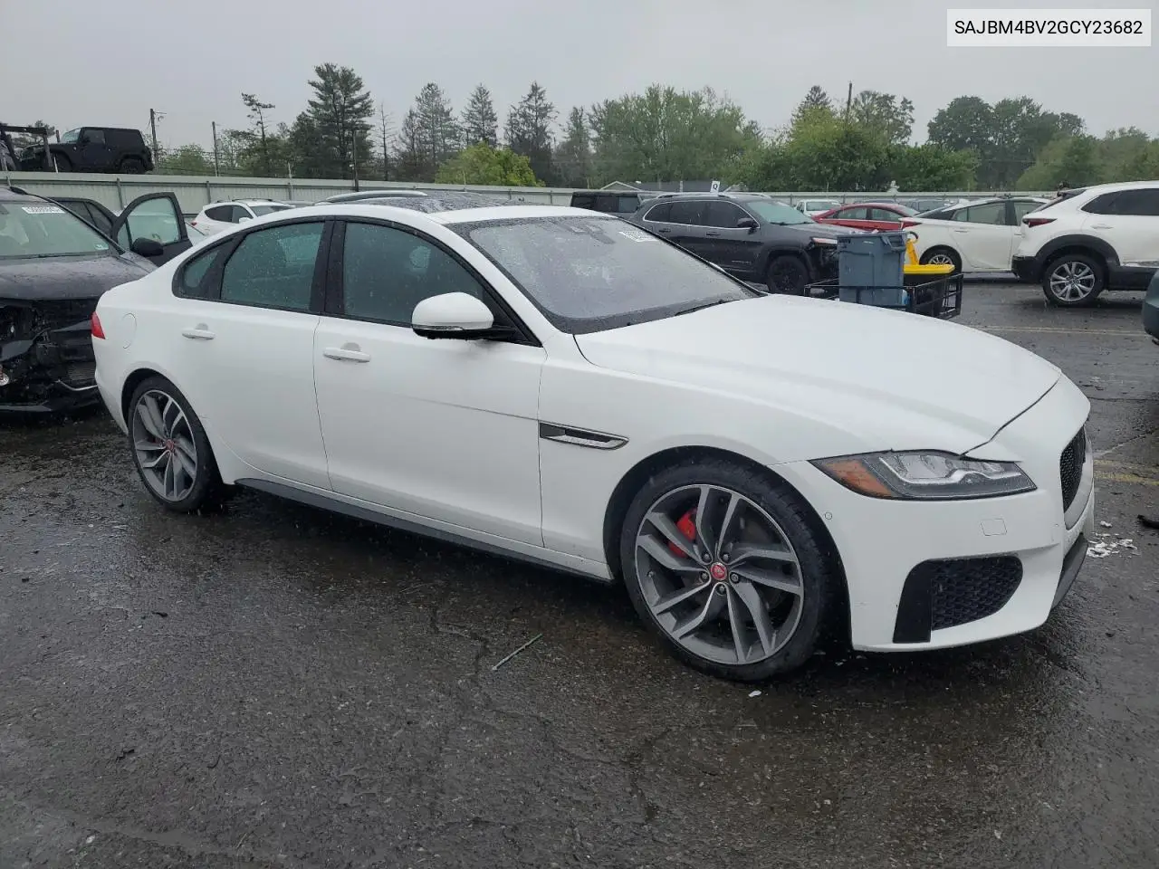 2016 Jaguar Xf S VIN: SAJBM4BV2GCY23682 Lot: 58292615