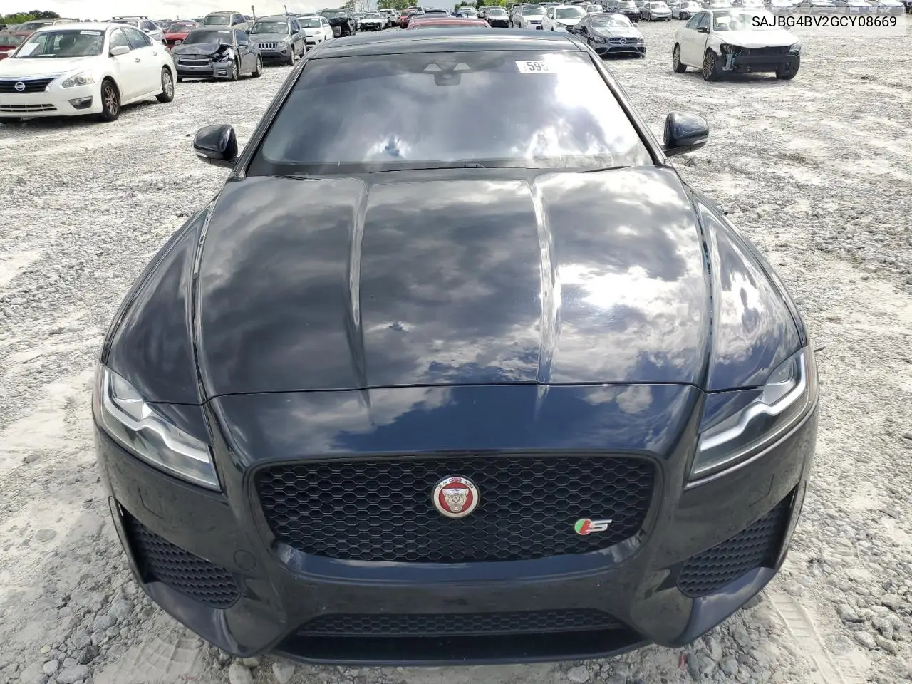 2016 Jaguar Xf S VIN: SAJBG4BV2GCY08669 Lot: 59500855