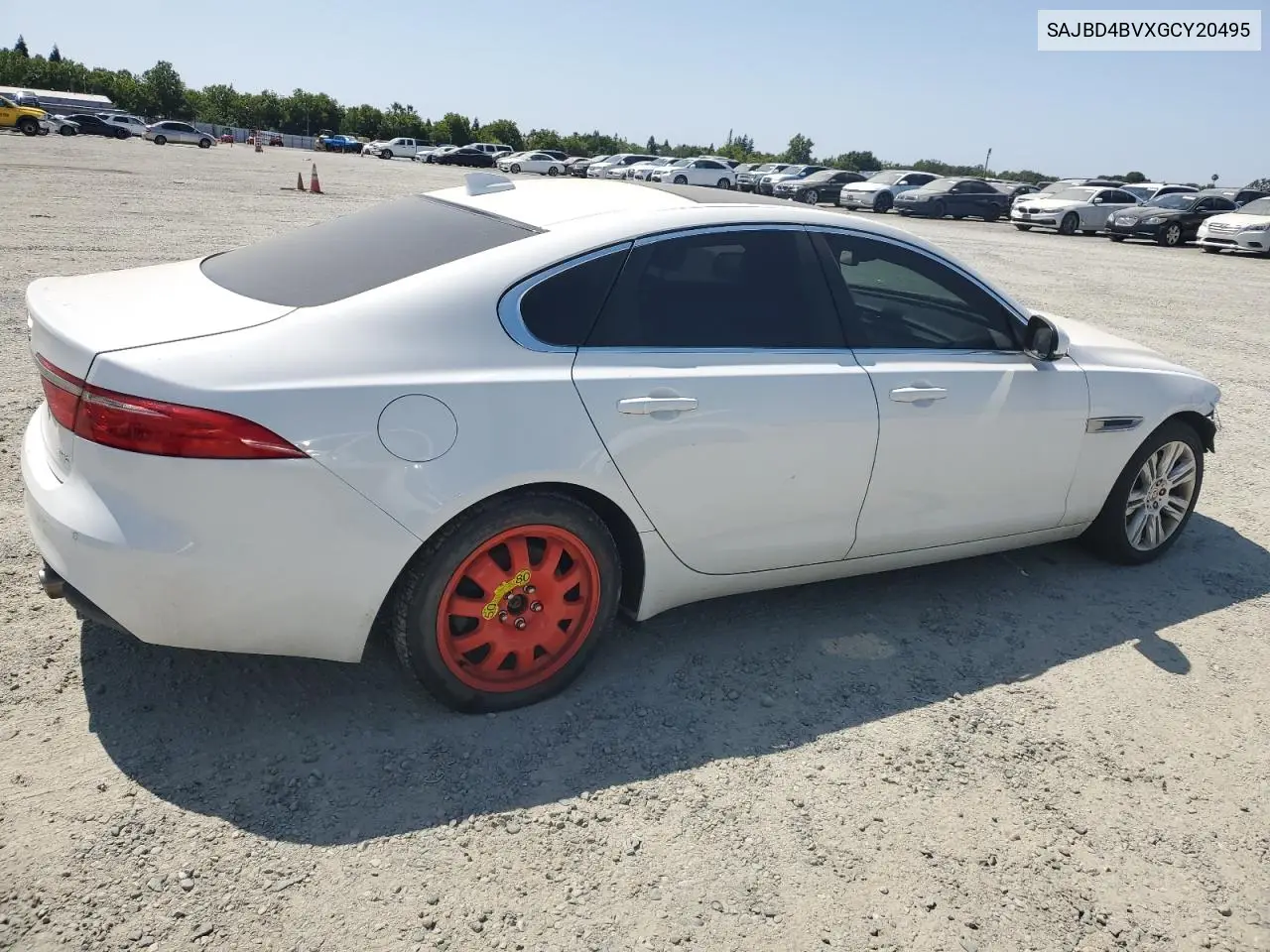 2016 Jaguar Xf Premium VIN: SAJBD4BVXGCY20495 Lot: 59969965