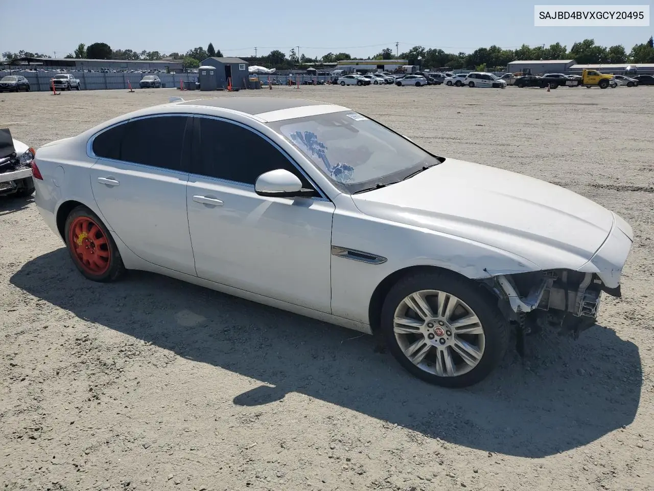 2016 Jaguar Xf Premium VIN: SAJBD4BVXGCY20495 Lot: 59969965