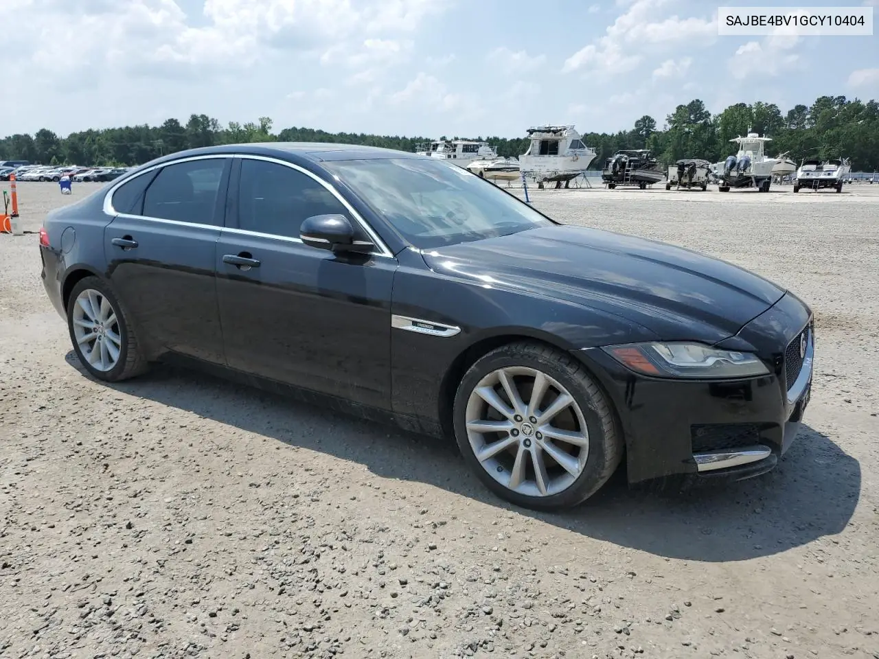 2016 Jaguar Xf Prestige VIN: SAJBE4BV1GCY10404 Lot: 61807475