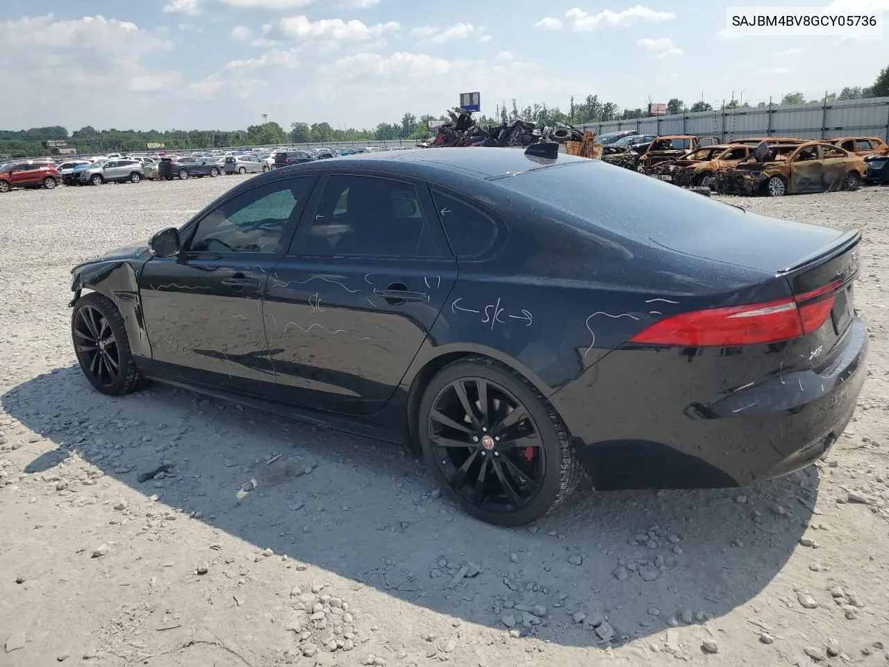 2016 Jaguar Xf S VIN: SAJBM4BV8GCY05736 Lot: 62484815