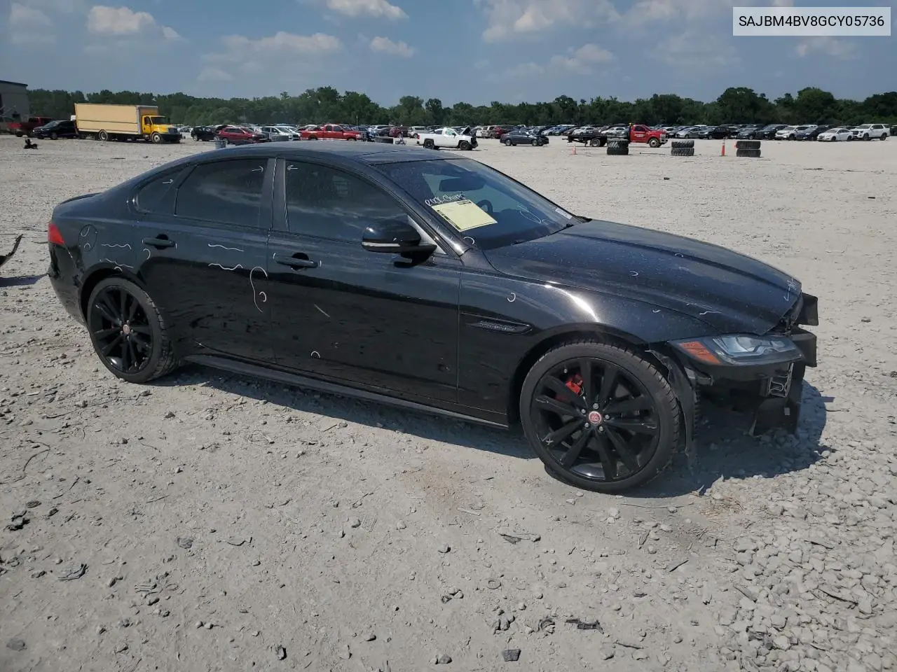 2016 Jaguar Xf S VIN: SAJBM4BV8GCY05736 Lot: 62484815
