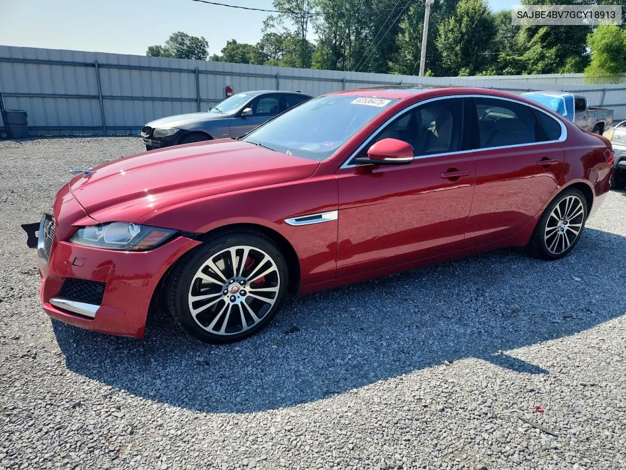 2016 Jaguar Xf Prestige VIN: SAJBE4BV7GCY18913 Lot: 62536475