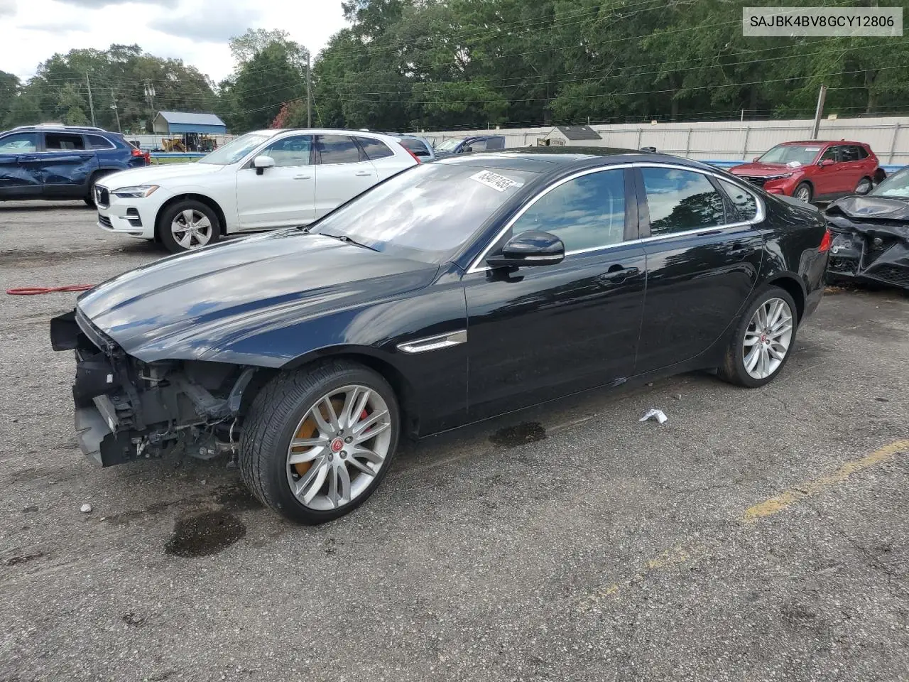 2016 Jaguar Xf Prestige VIN: SAJBK4BV8GCY12806 Lot: 63407455