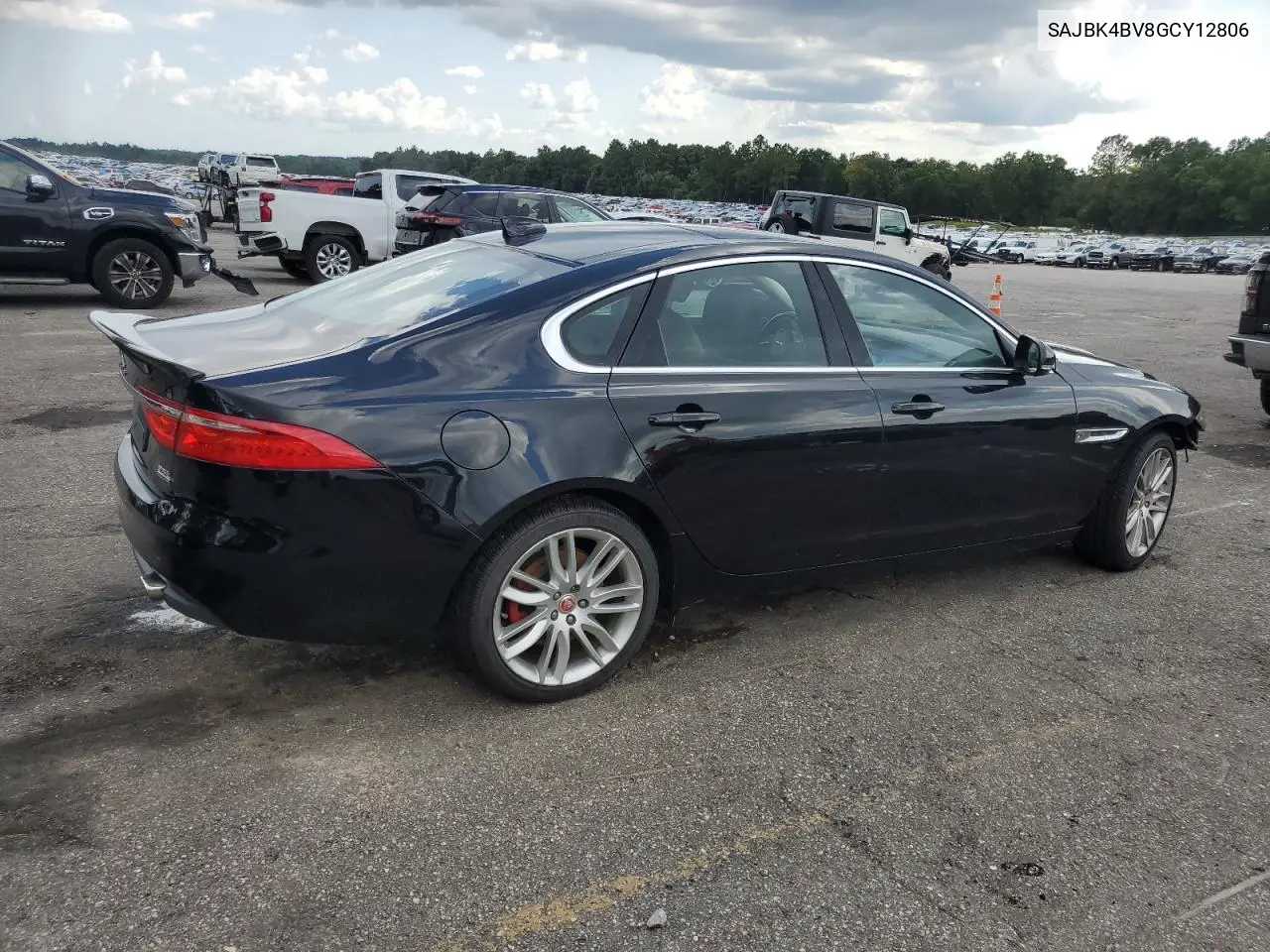 2016 Jaguar Xf Prestige VIN: SAJBK4BV8GCY12806 Lot: 63407455
