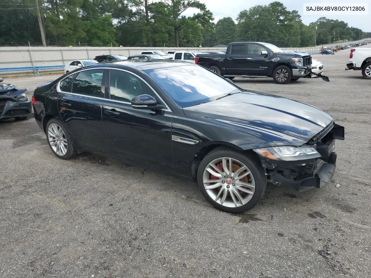 2016 Jaguar Xf Prestige VIN: SAJBK4BV8GCY12806 Lot: 63407455