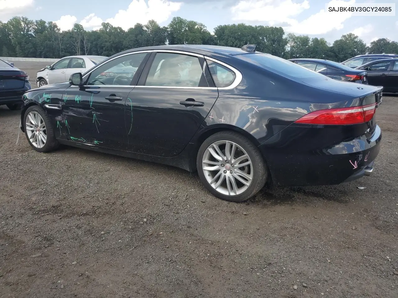 2016 Jaguar Xf Prestige VIN: SAJBK4BV3GCY24085 Lot: 64599655