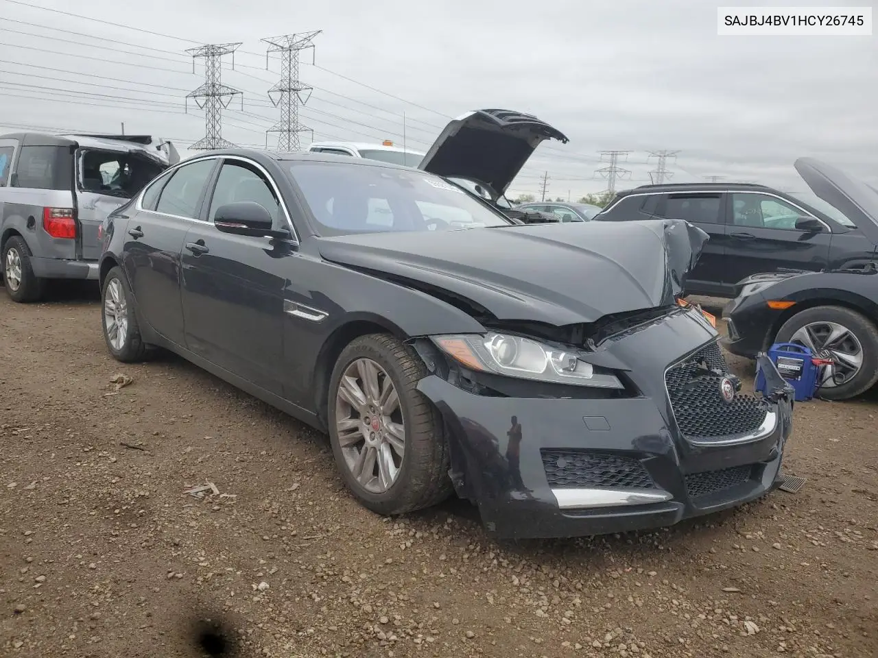 2017 Jaguar Xf Premium VIN: SAJBJ4BV1HCY26745 Lot: 55521545
