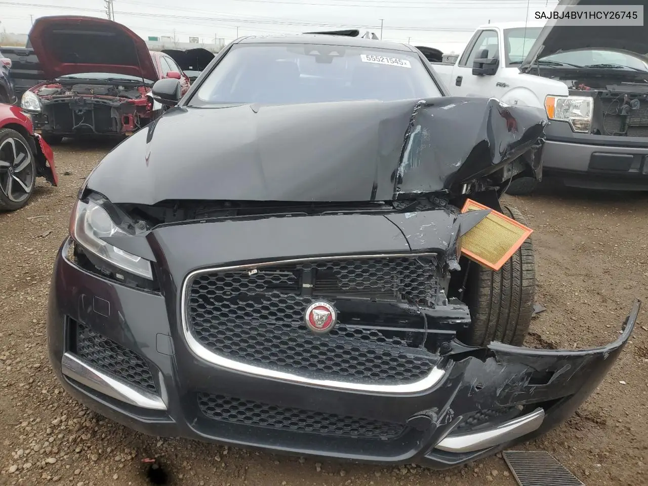 2017 Jaguar Xf Premium VIN: SAJBJ4BV1HCY26745 Lot: 55521545