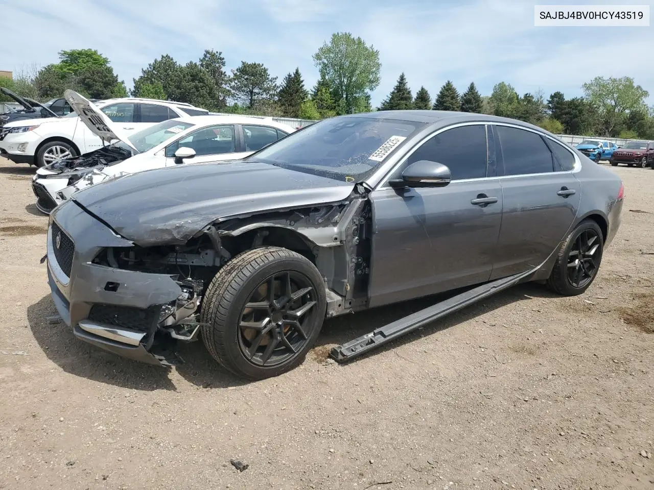 2017 Jaguar Xf Premium VIN: SAJBJ4BV0HCY43519 Lot: 55586225