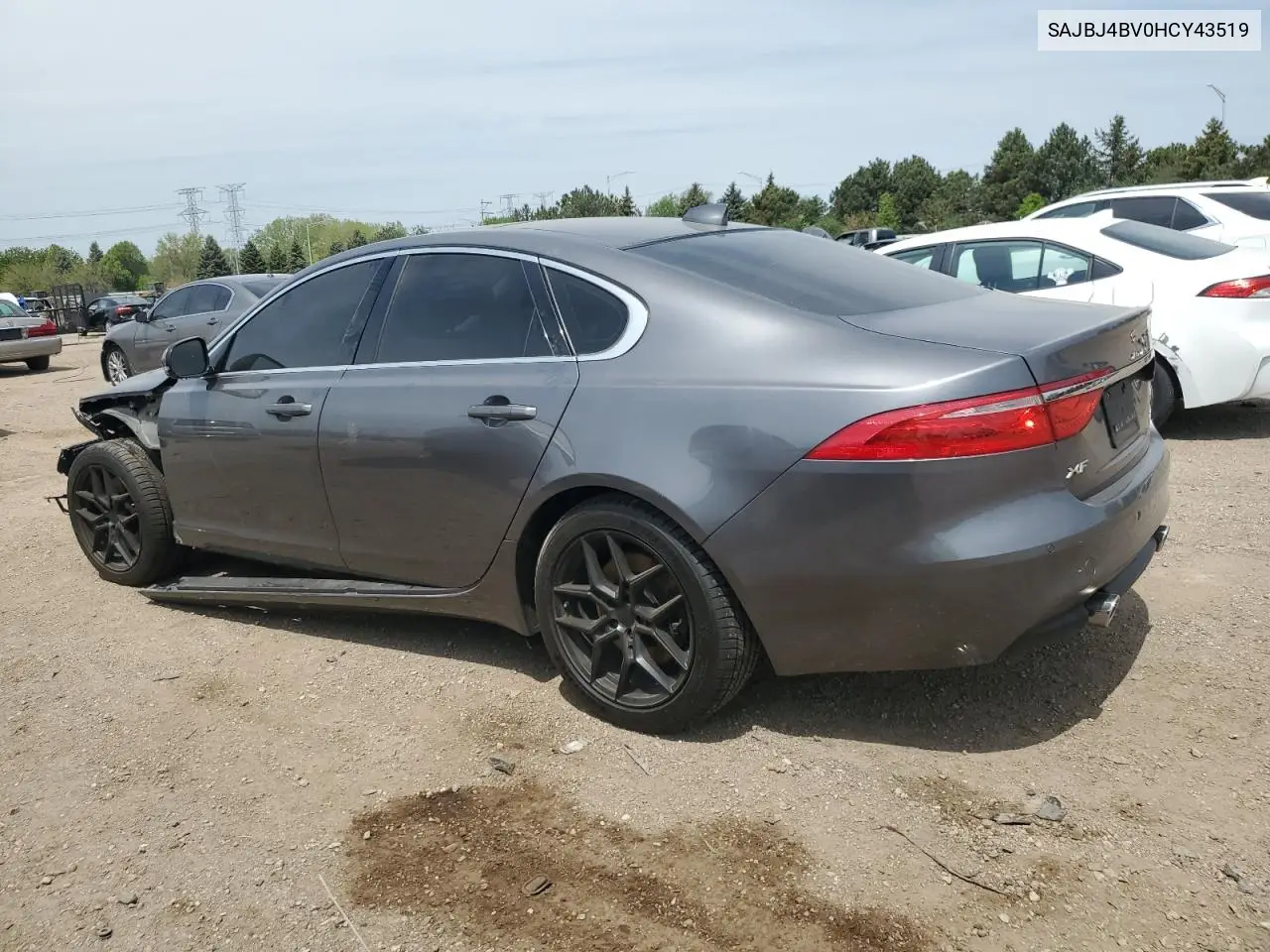 2017 Jaguar Xf Premium VIN: SAJBJ4BV0HCY43519 Lot: 55586225