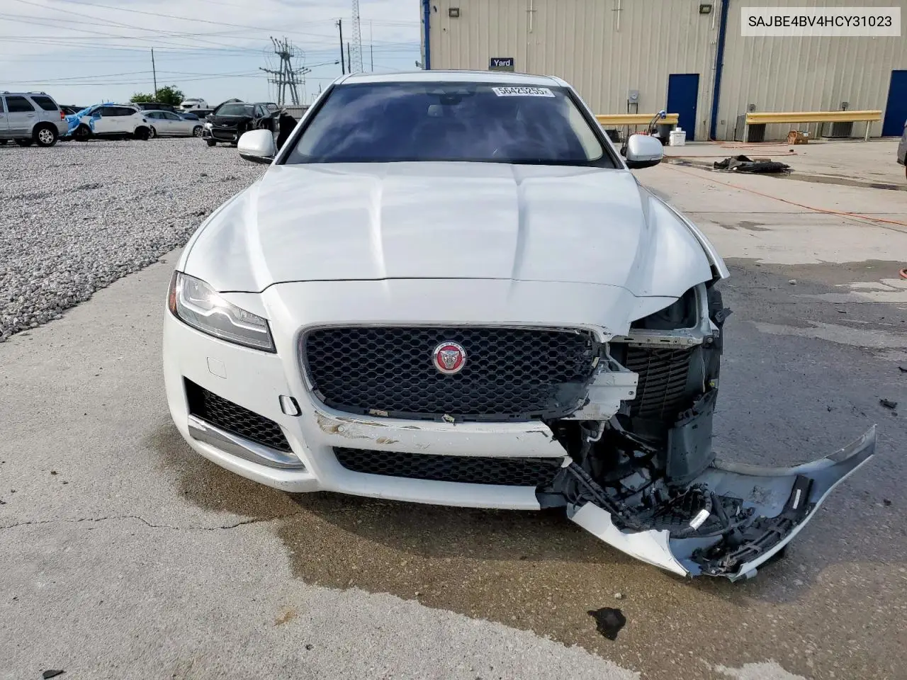 2017 Jaguar Xf Prestige VIN: SAJBE4BV4HCY31023 Lot: 56425255