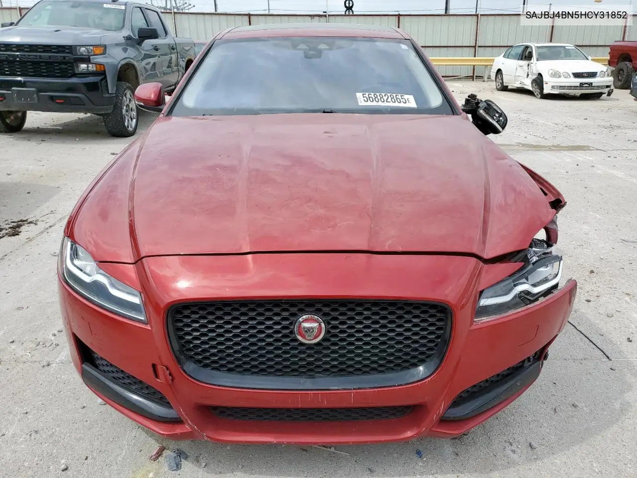 2017 Jaguar Xf Premium VIN: SAJBJ4BN5HCY31852 Lot: 56882865