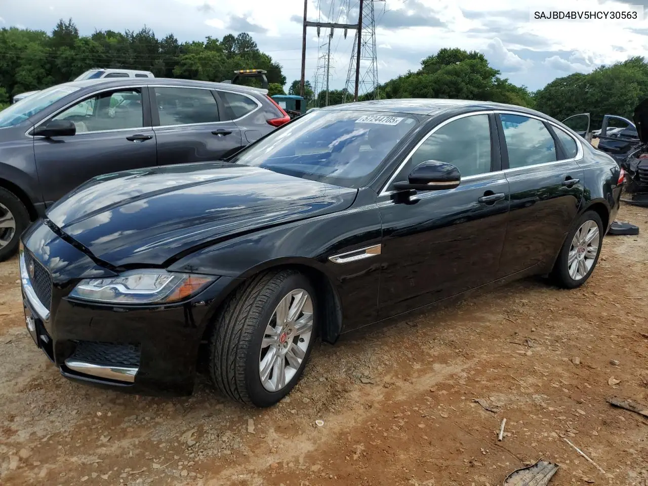 2017 Jaguar Xf Premium VIN: SAJBD4BV5HCY30563 Lot: 57244705