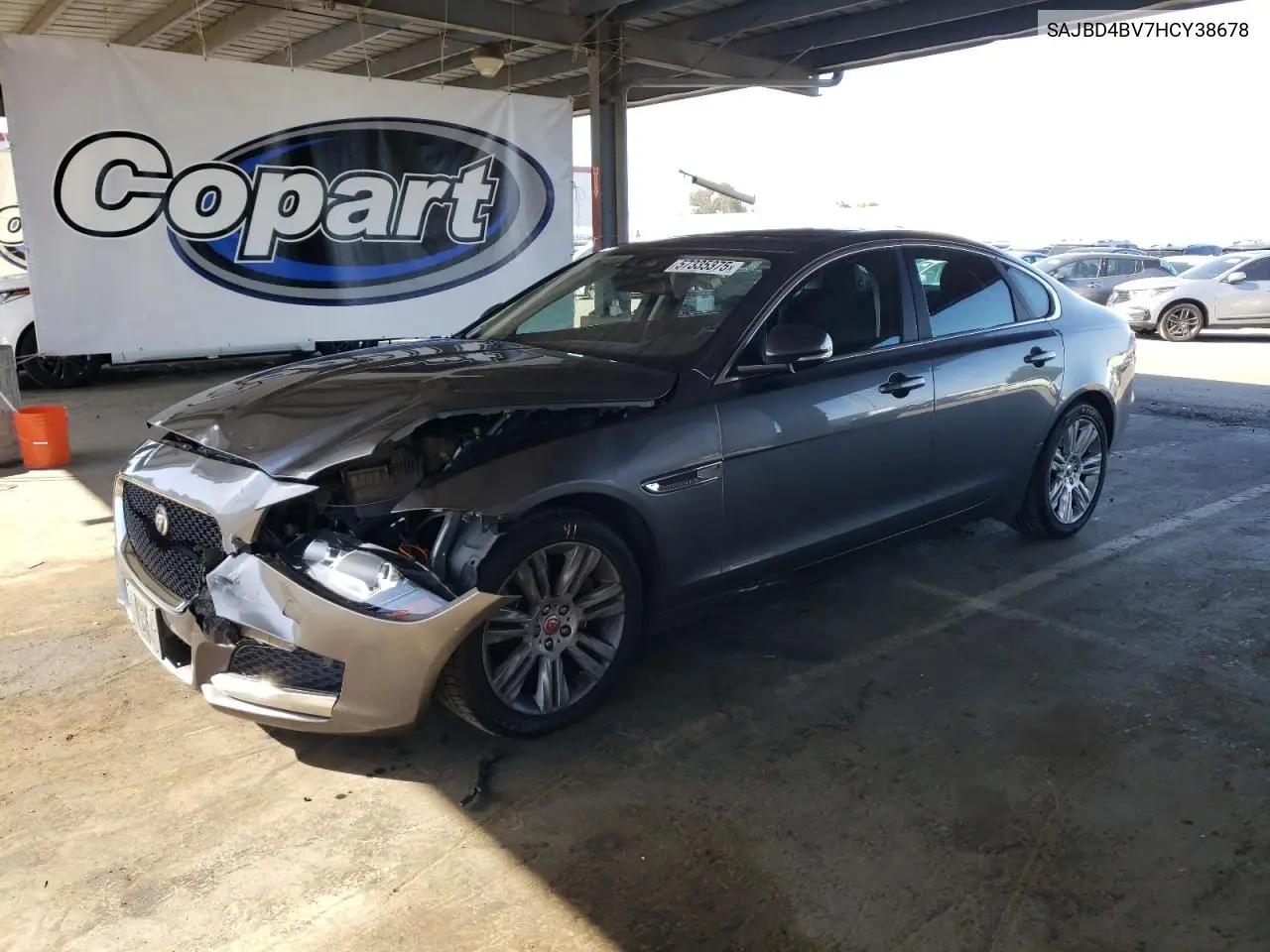 2017 Jaguar Xf Premium VIN: SAJBD4BV7HCY38678 Lot: 57335375