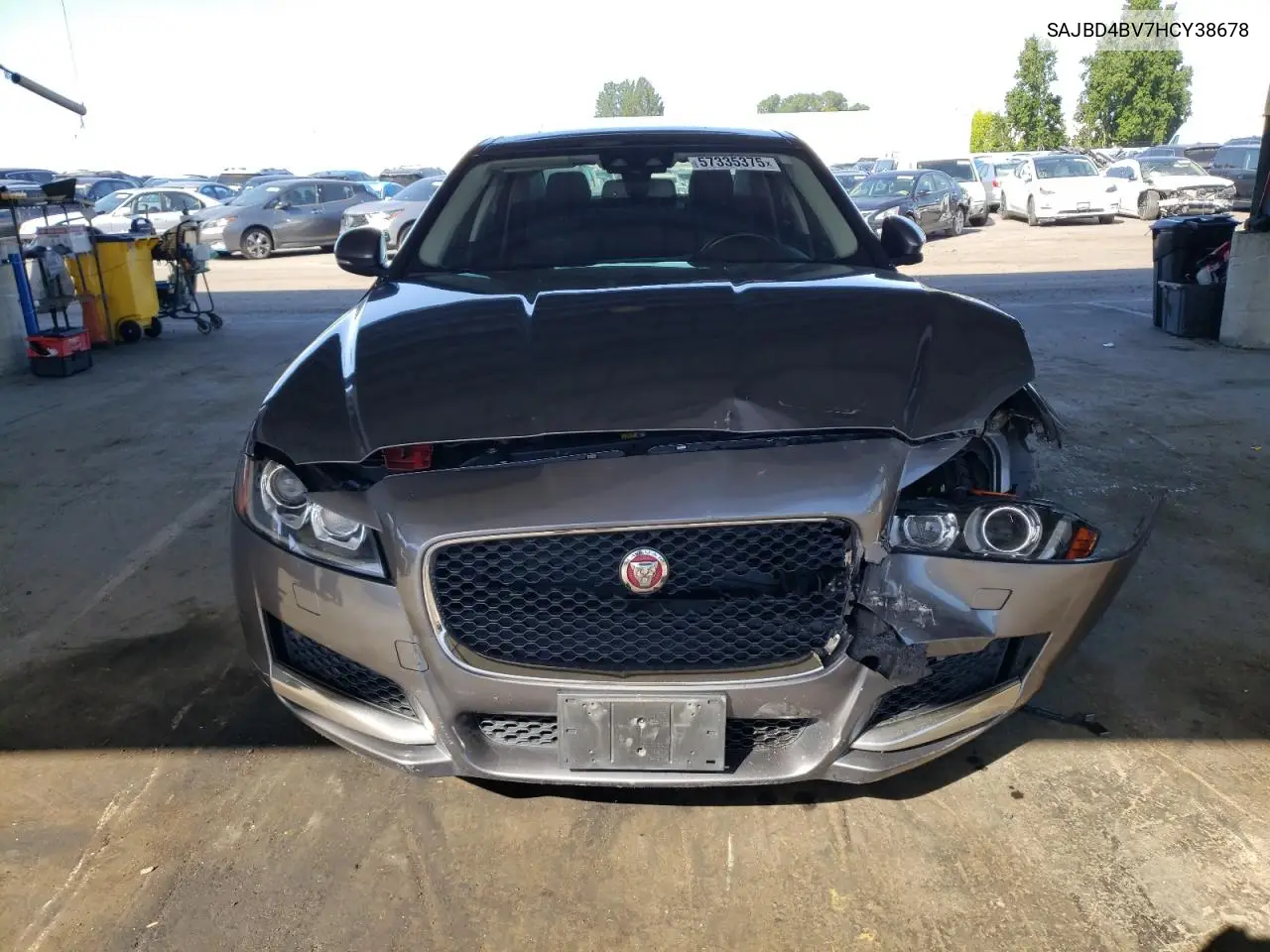 2017 Jaguar Xf Premium VIN: SAJBD4BV7HCY38678 Lot: 57335375