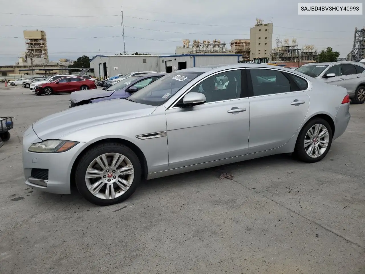 2017 Jaguar Xf Premium VIN: SAJBD4BV3HCY40993 Lot: 57879095