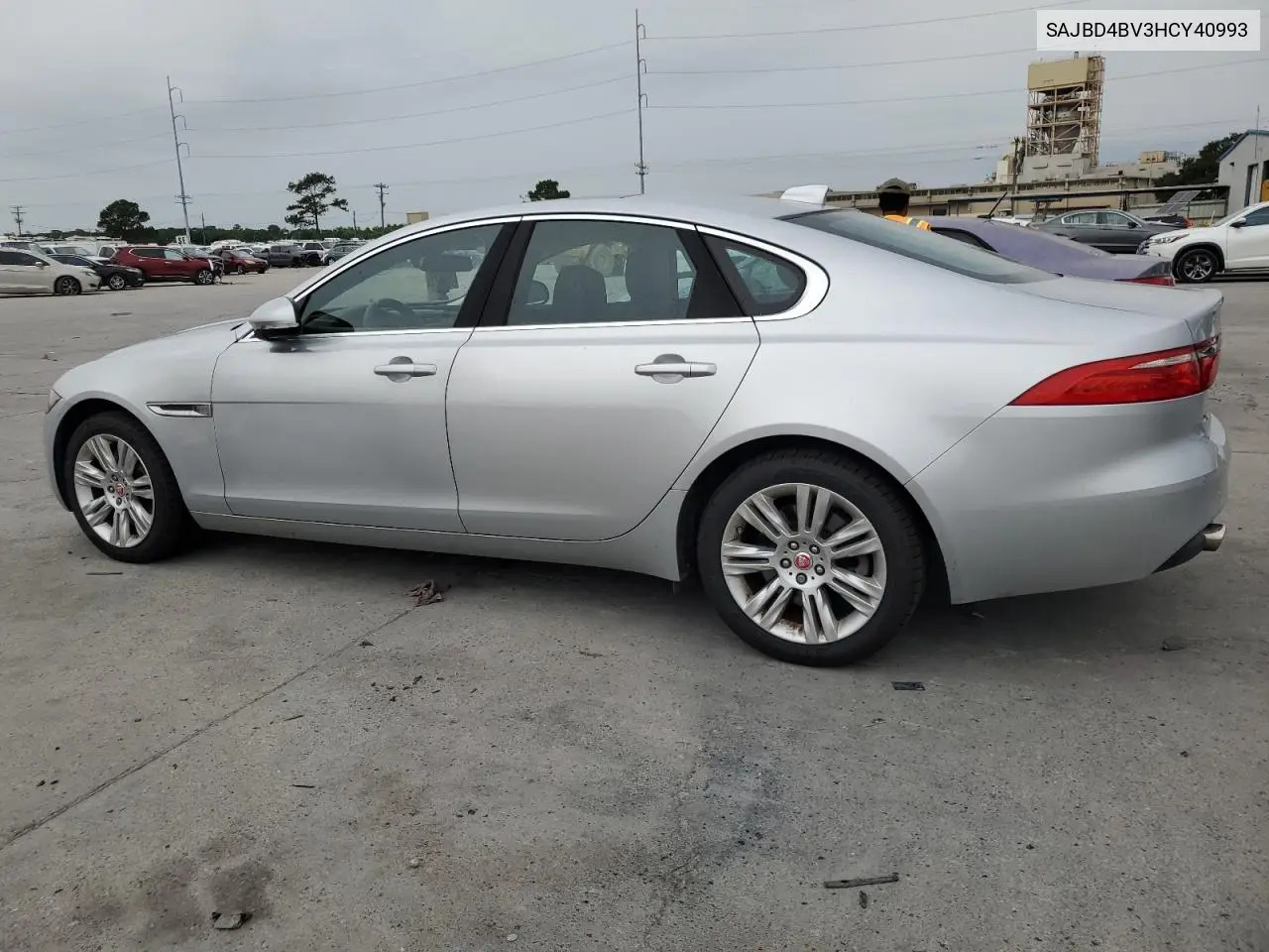 2017 Jaguar Xf Premium VIN: SAJBD4BV3HCY40993 Lot: 57879095