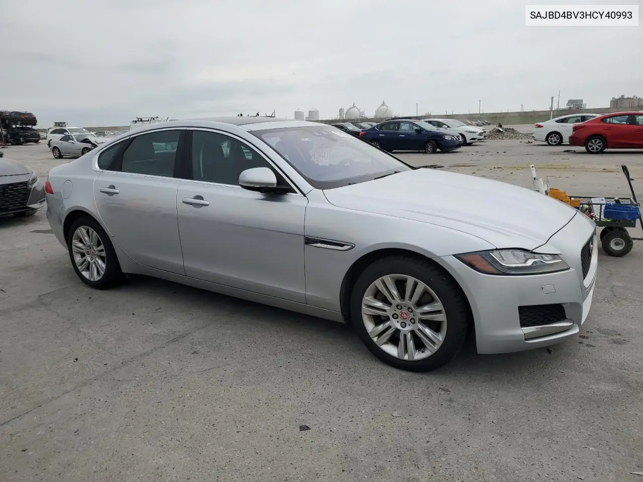 2017 Jaguar Xf Premium VIN: SAJBD4BV3HCY40993 Lot: 57879095