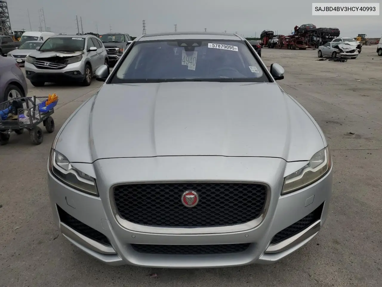 2017 Jaguar Xf Premium VIN: SAJBD4BV3HCY40993 Lot: 57879095