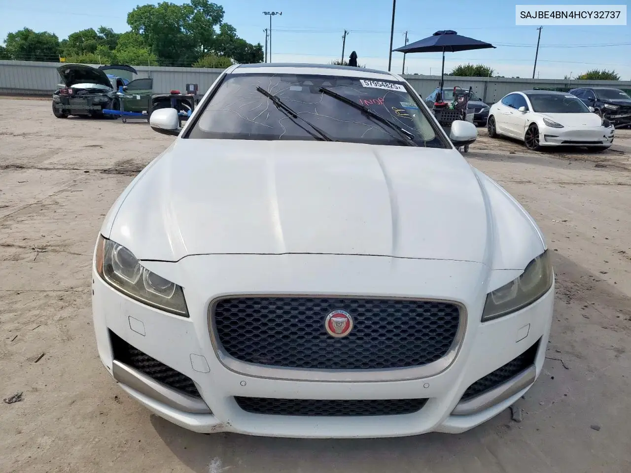 2017 Jaguar Xf Prestige VIN: SAJBE4BN4HCY32737 Lot: 57954825