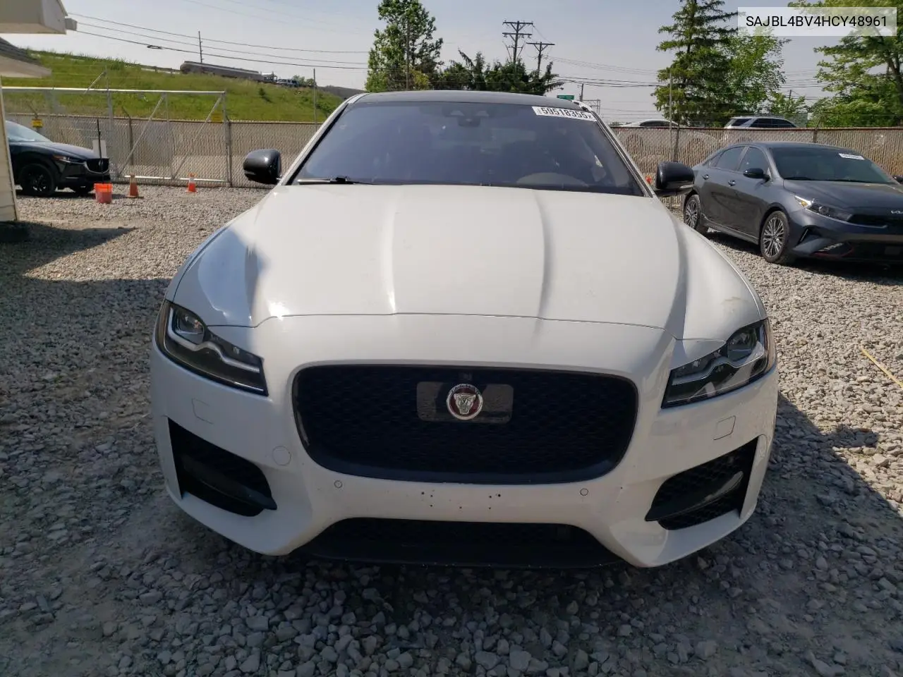 2017 Jaguar Xf R - Sport VIN: SAJBL4BV4HCY48961 Lot: 59518355