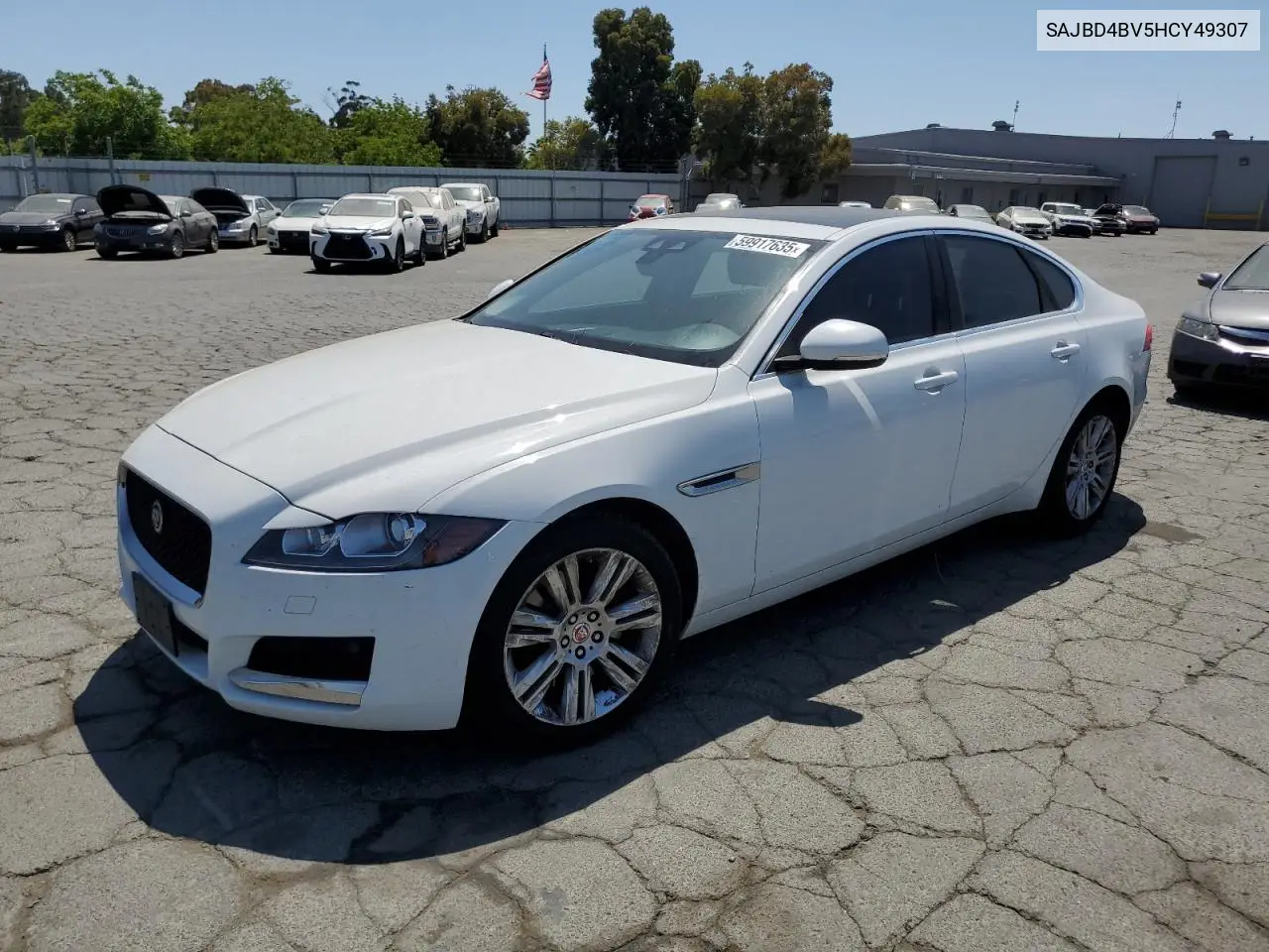 2017 Jaguar Xf Premium VIN: SAJBD4BV5HCY49307 Lot: 59917635