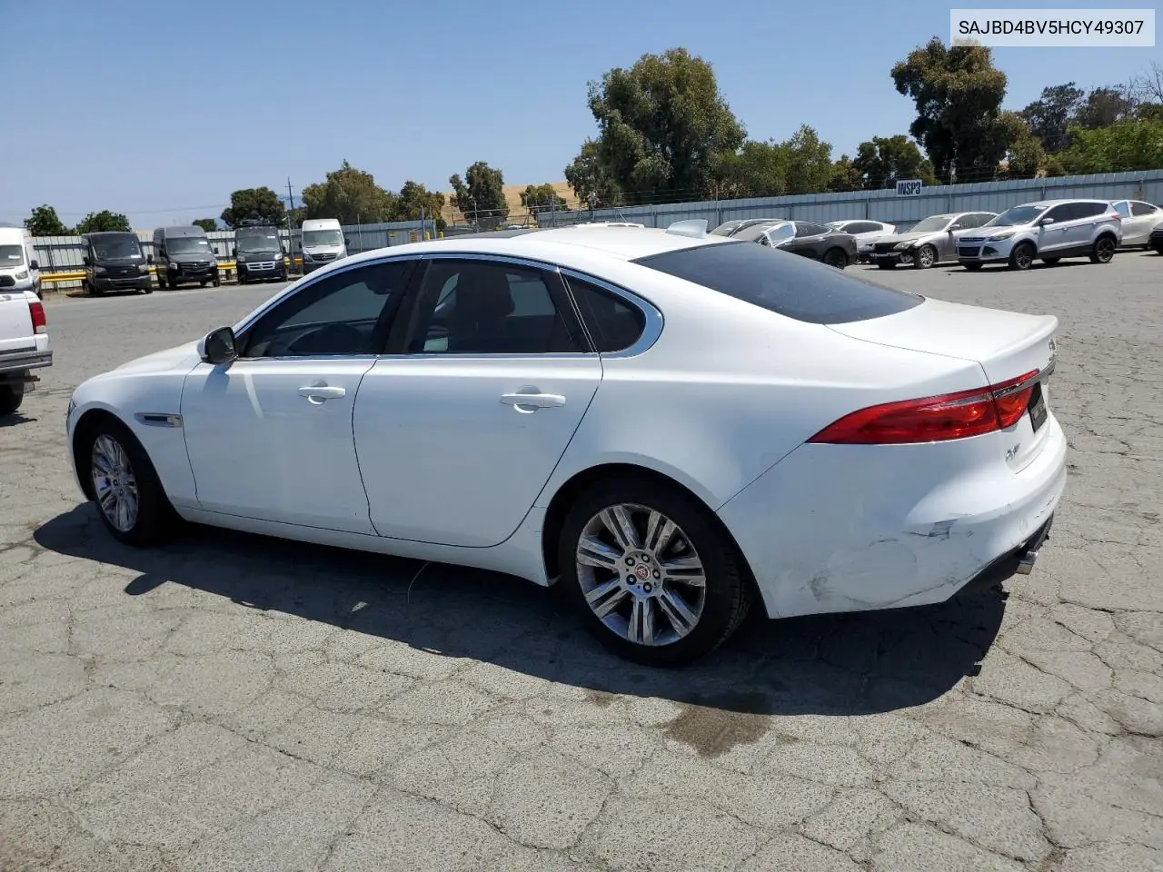 2017 Jaguar Xf Premium VIN: SAJBD4BV5HCY49307 Lot: 59917635