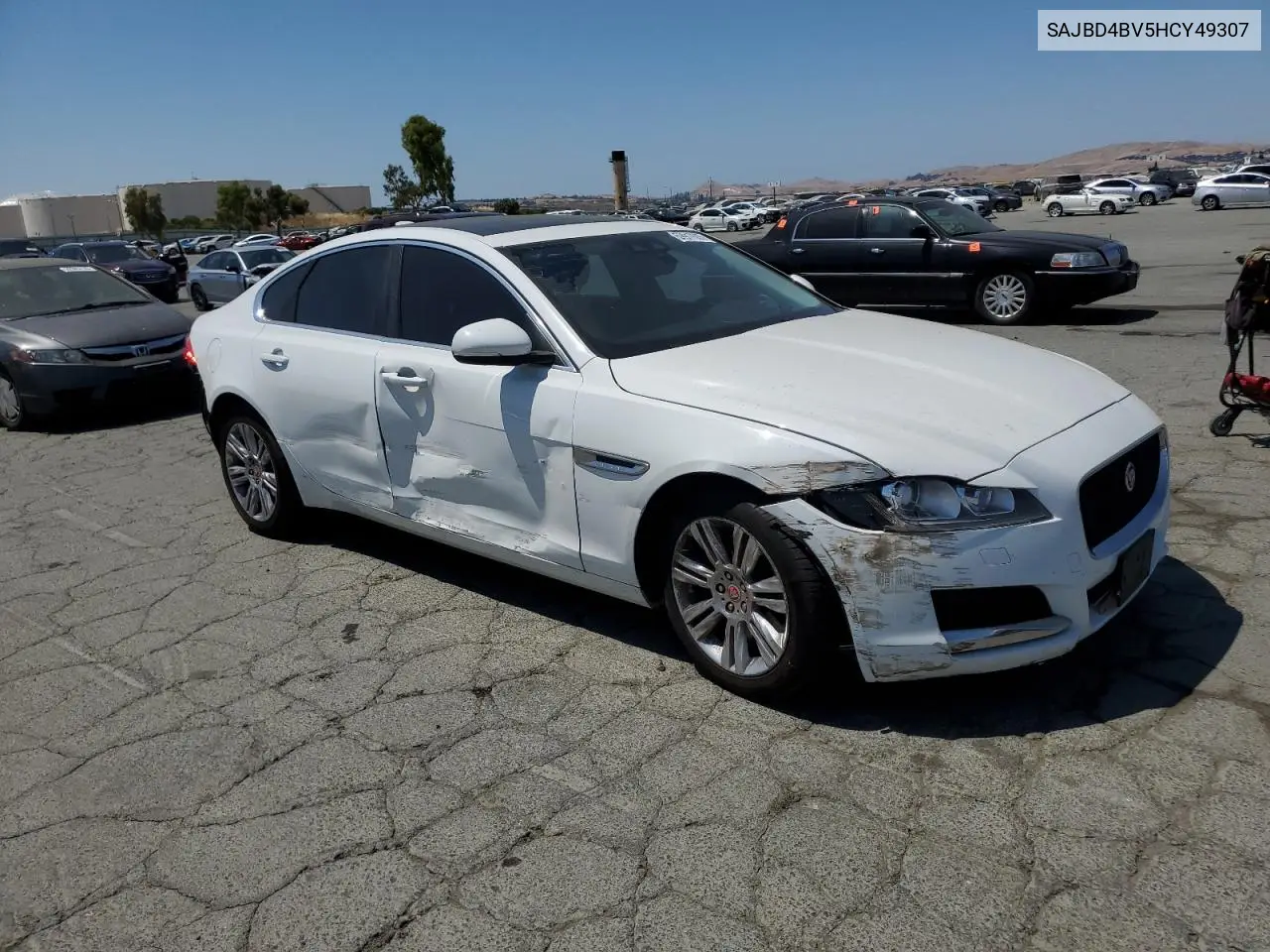2017 Jaguar Xf Premium VIN: SAJBD4BV5HCY49307 Lot: 59917635