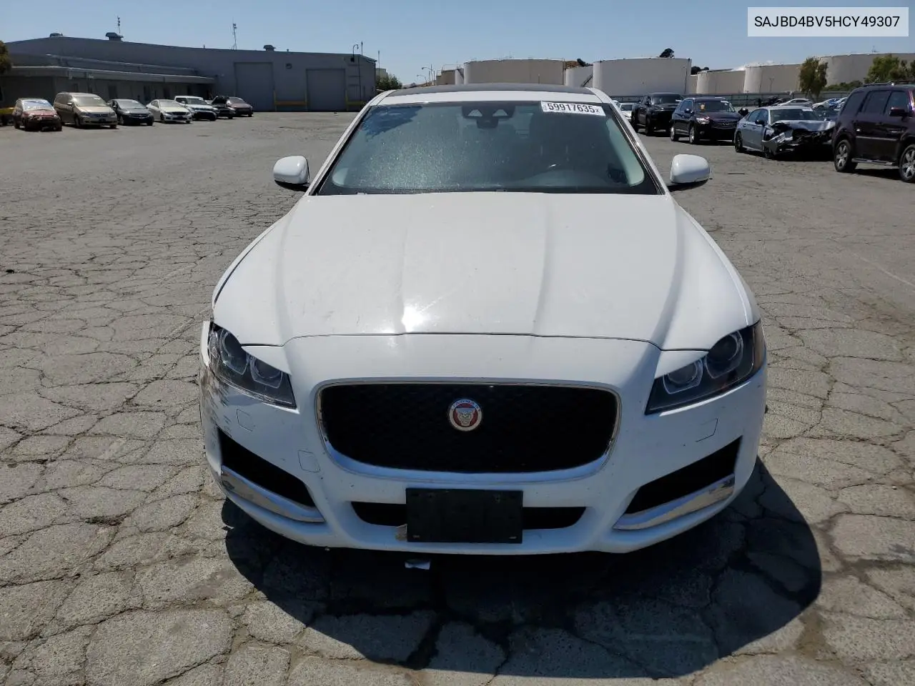 2017 Jaguar Xf Premium VIN: SAJBD4BV5HCY49307 Lot: 59917635