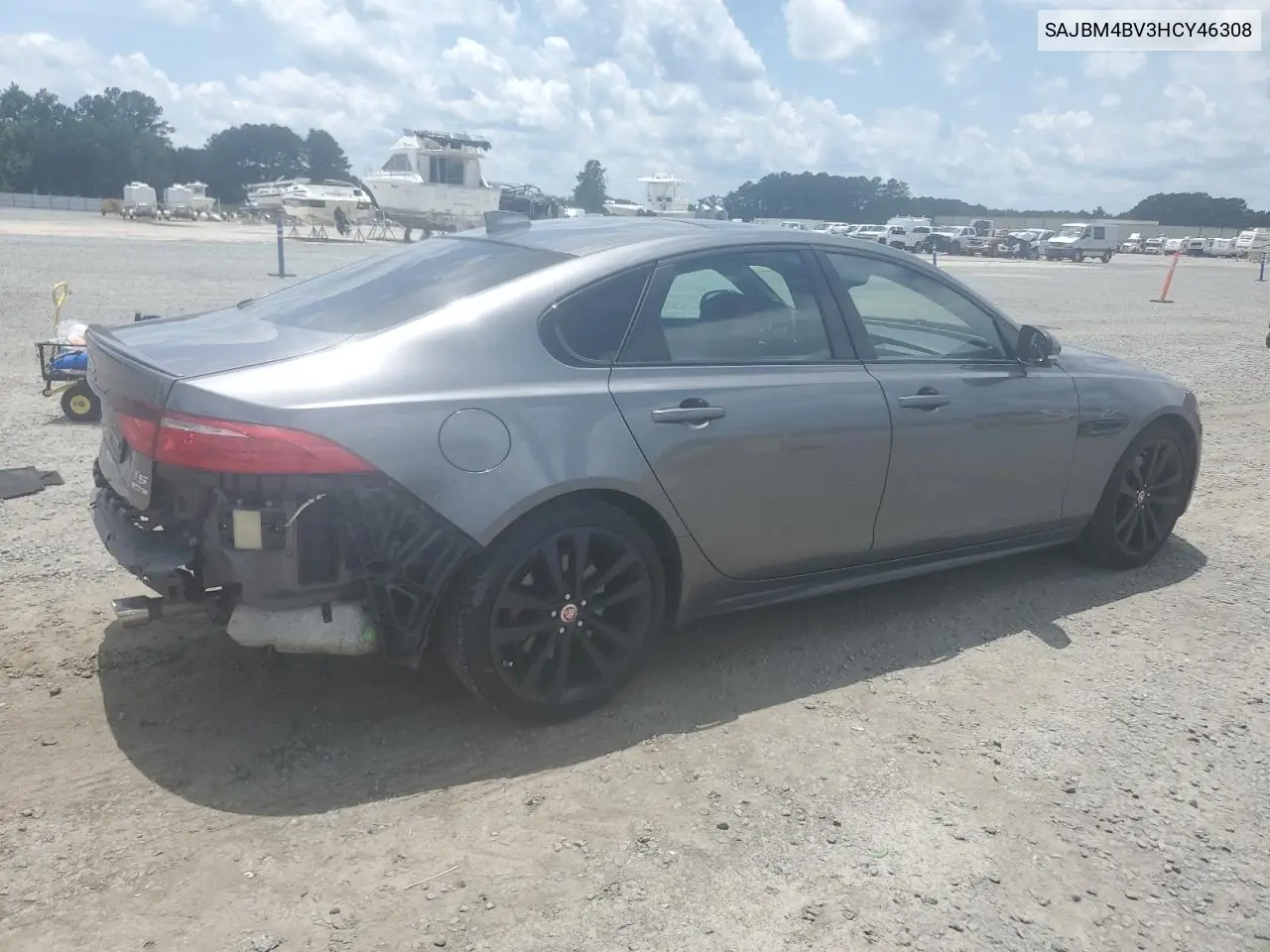 2017 Jaguar Xf S VIN: SAJBM4BV3HCY46308 Lot: 60716885