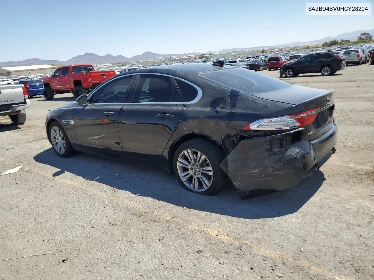 2017 Jaguar Xf Premium VIN: SAJBD4BV0HCY28204 Lot: 60929455